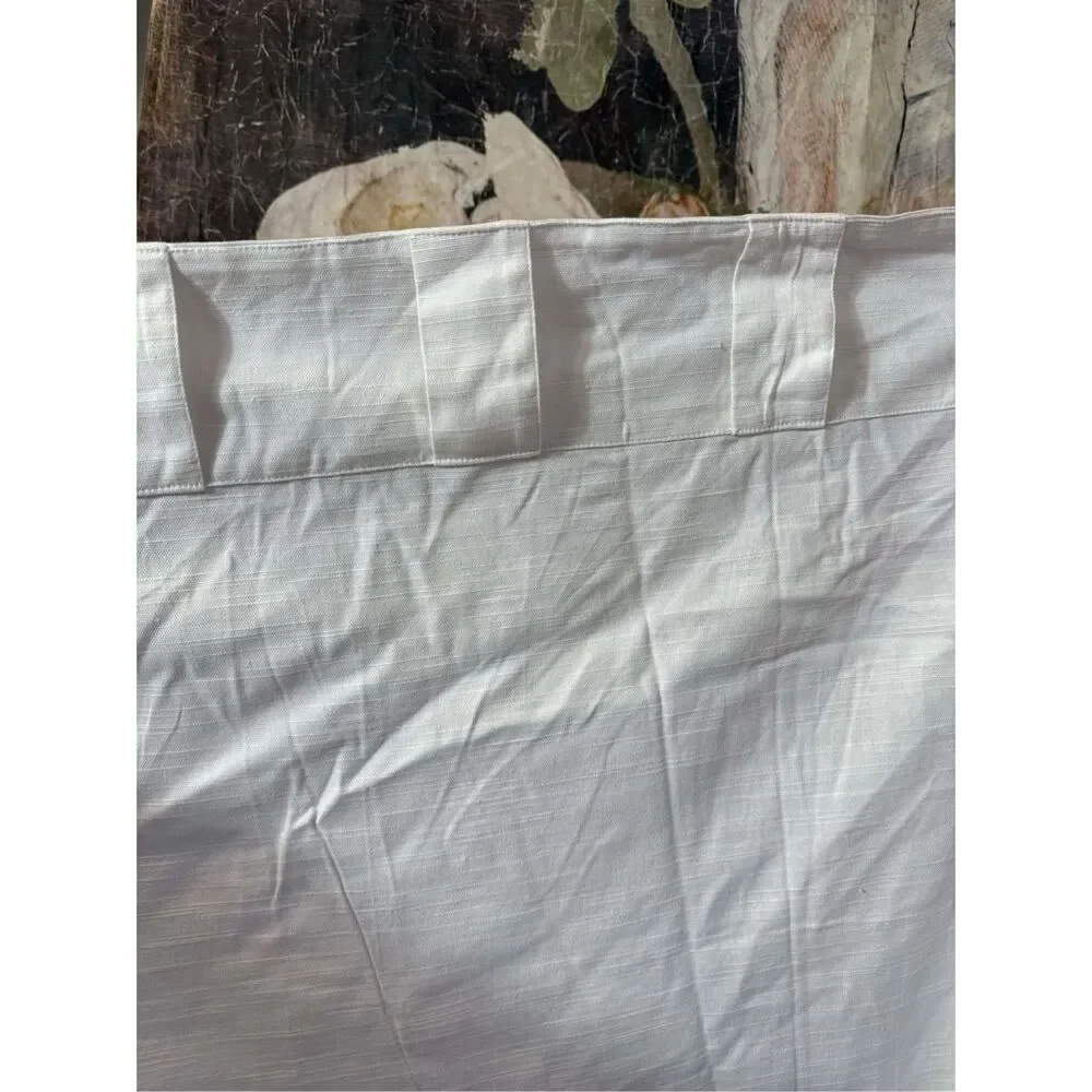 New Anthropologie Relaxed Linen Curtain size 96” x 50” 1 Panel Only